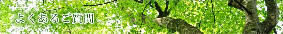 よくあるご質問