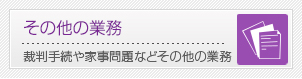 その他の業務
